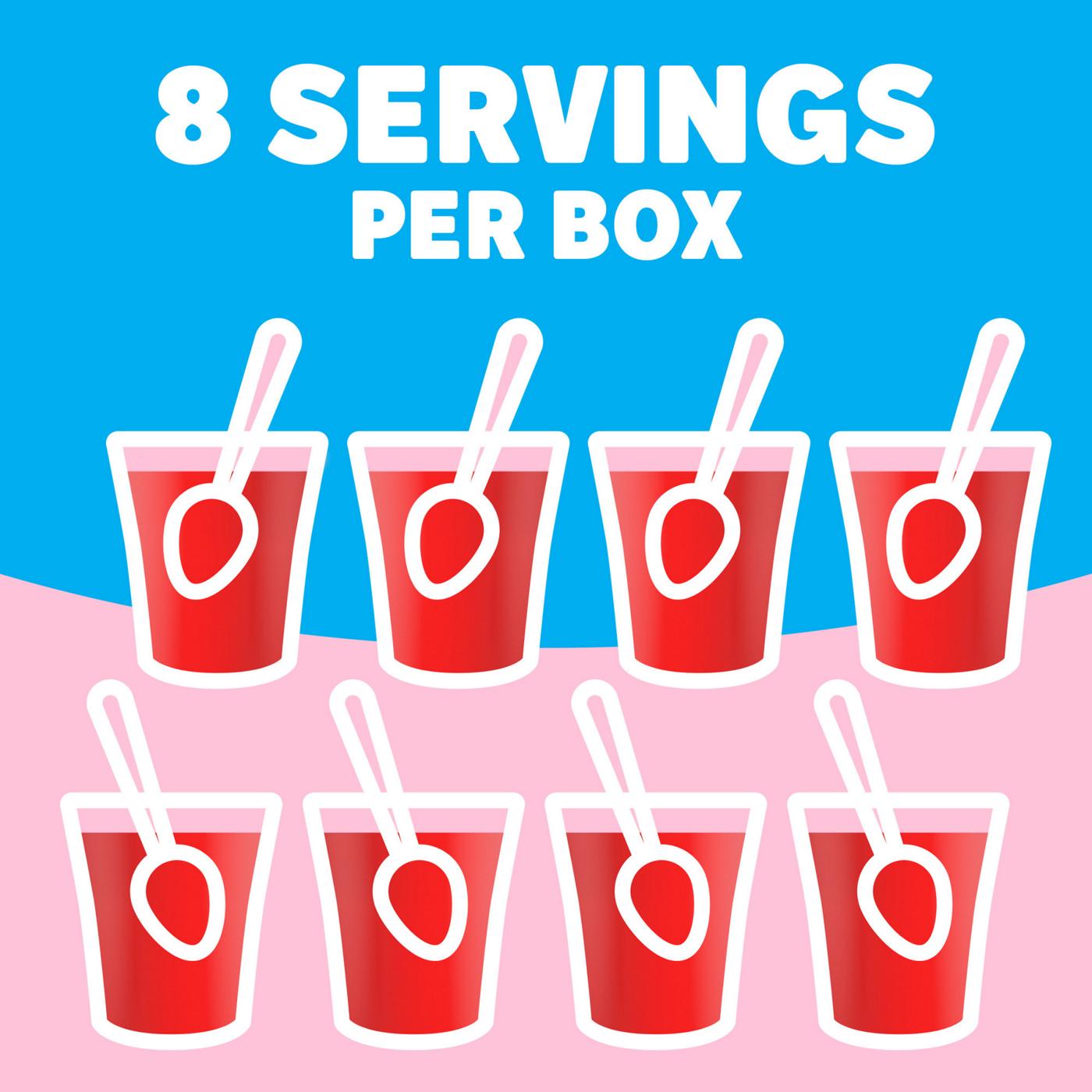 Jell-O Sugar Free Strawberry Instant Gelatin Mix; image 2 of 5