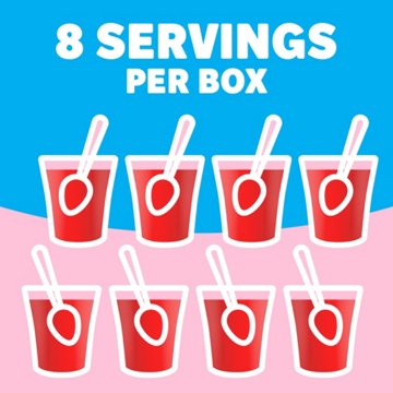 Jell-O Sugar Free Strawberry Instant Gelatin Mix, 0.6 oz