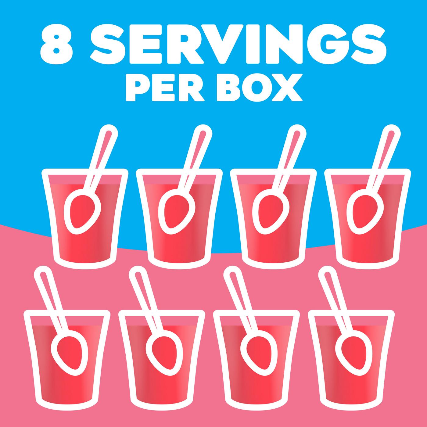 Jell-O Zero Sugar Strawberry Banana Gelatin Dessert Mix; image 5 of 5