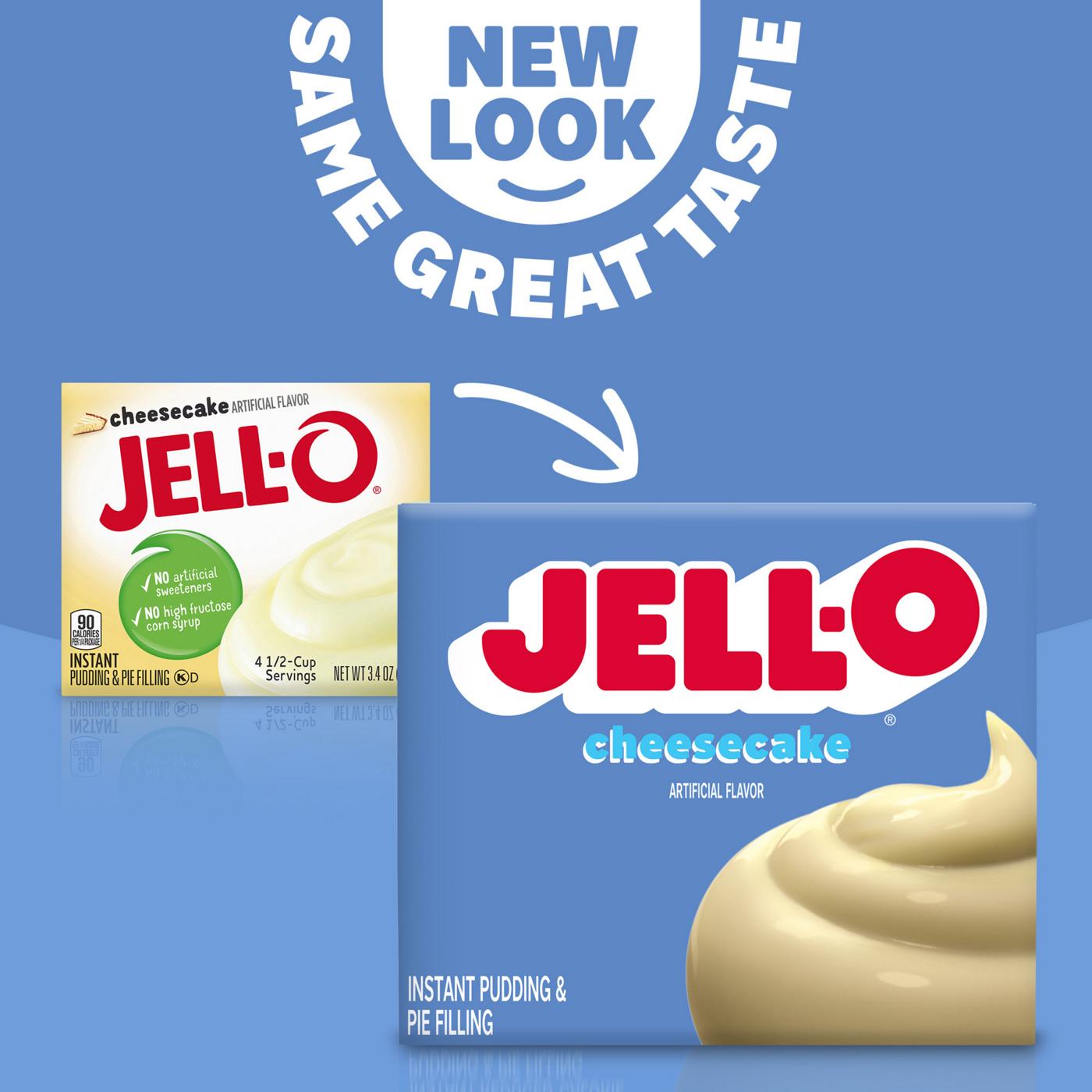 Jell-O Cheesecake Instant Pudding Mix; image 5 of 5