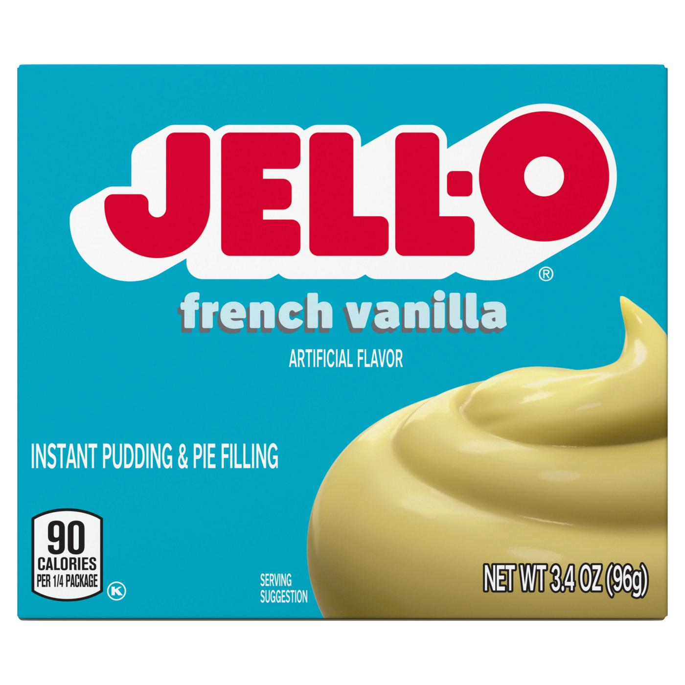 Jell-O French Vanilla Instant Pudding Mix; image 4 of 5