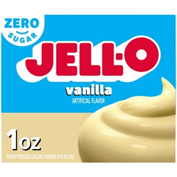 Jell-O Sugar Free Vanilla Instant Pudding Mix, 1 oz