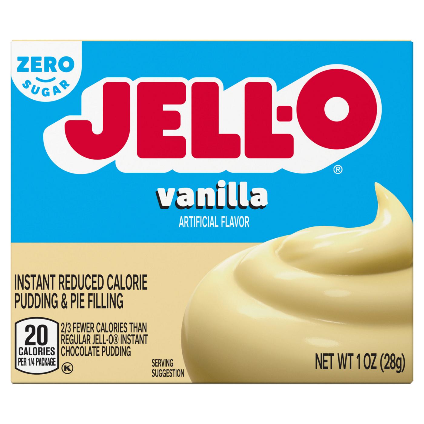 Jell-O Sugar Free Vanilla Instant Pudding Mix; image 4 of 5