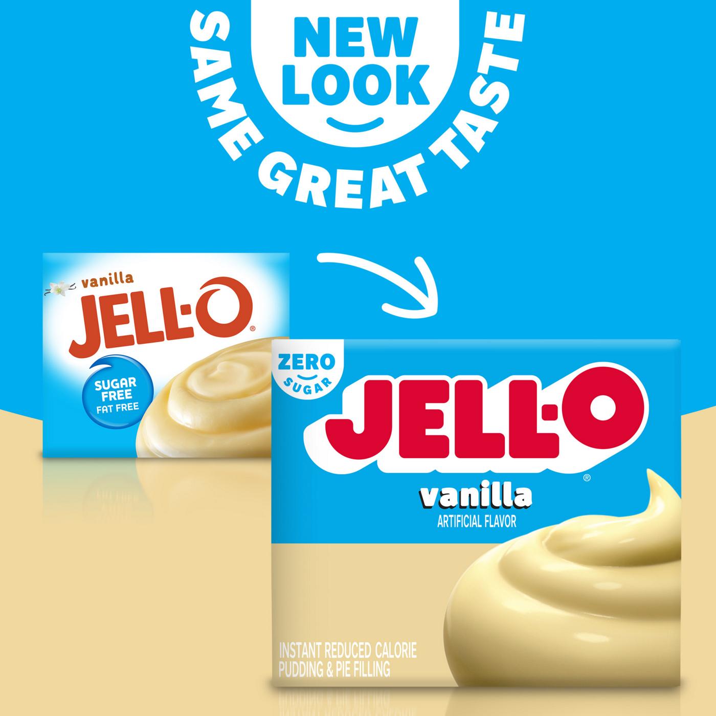 Jell-O Sugar Free Vanilla Instant Pudding Mix; image 5 of 5