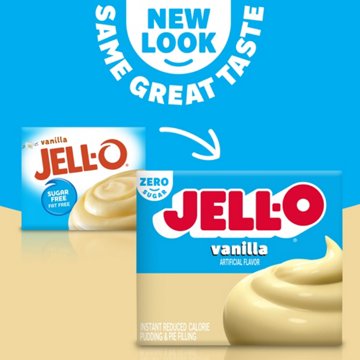Jell-O Sugar Free Vanilla Instant Pudding Mix, 1 oz