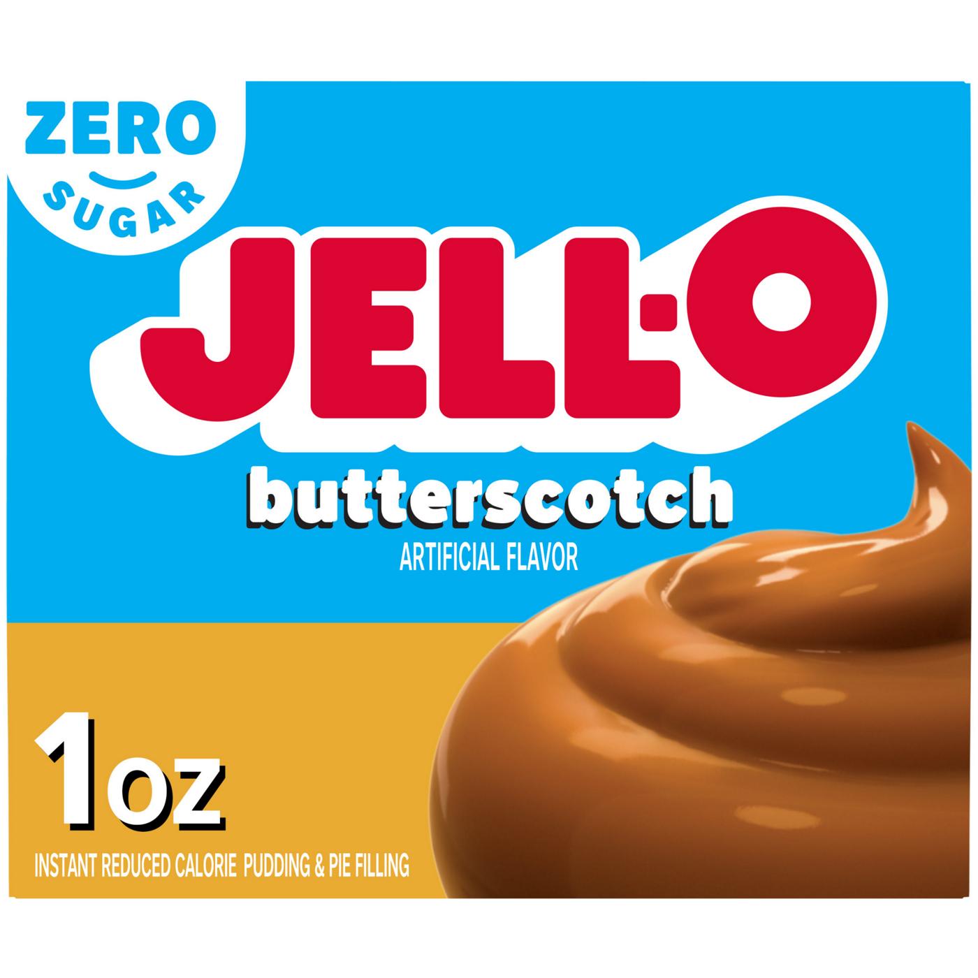 Jell-O Sugar Free Butterscotch Instant Pudding Mix; image 1 of 5