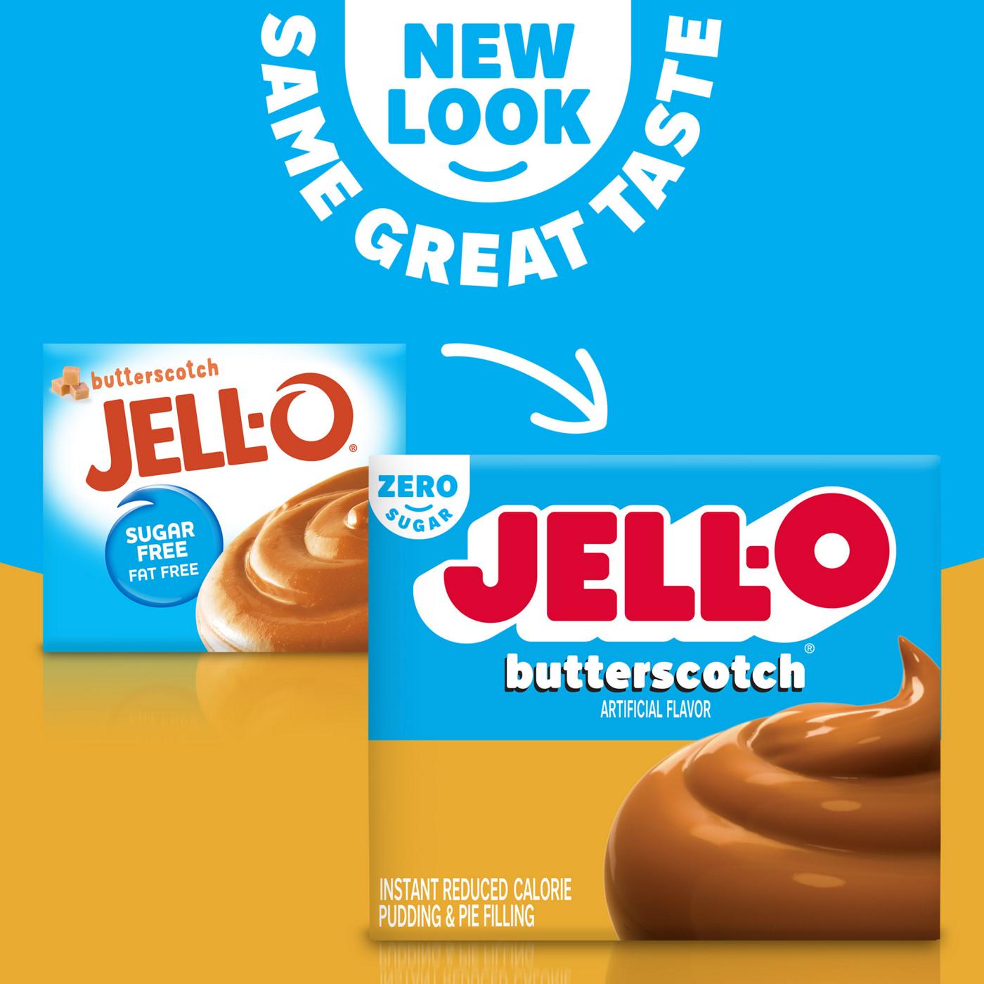 Jell-O Sugar Free Butterscotch Instant Pudding Mix; image 5 of 5