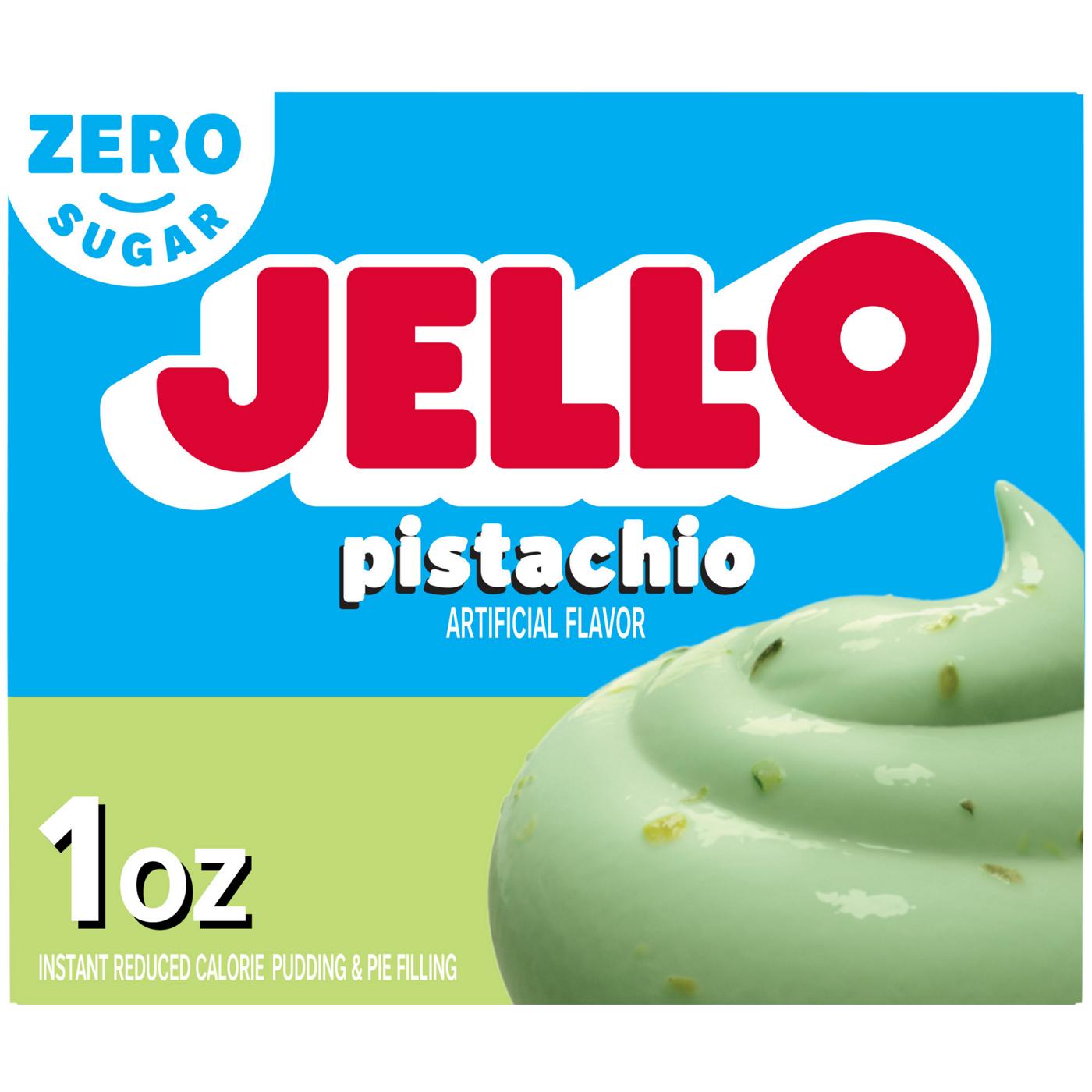 Jell-O Sugar Free Pistachio Instant Pudding Mix; image 1 of 5