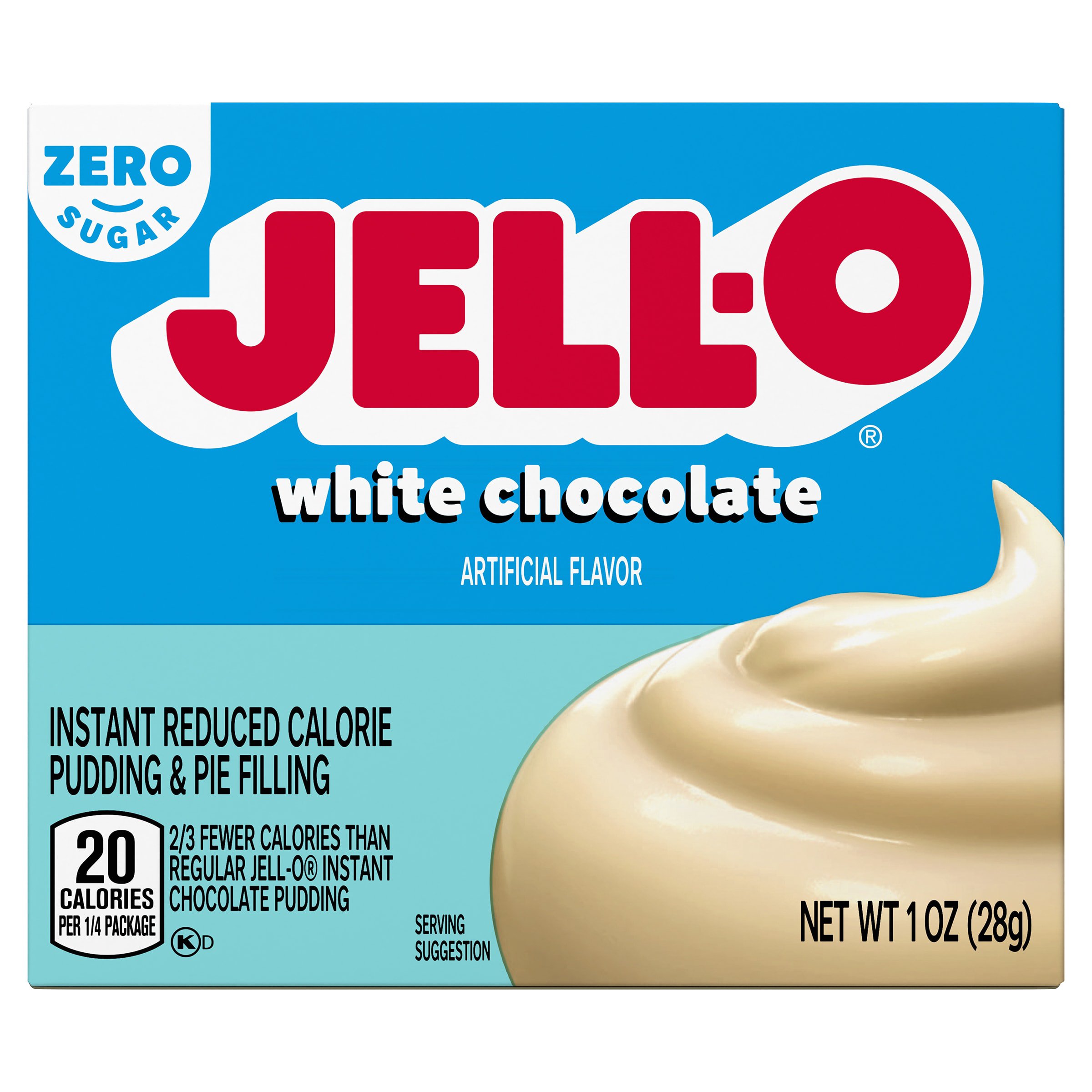 Jell-O Sugar Free White Chocolate Instant Pudding Mix - Shop