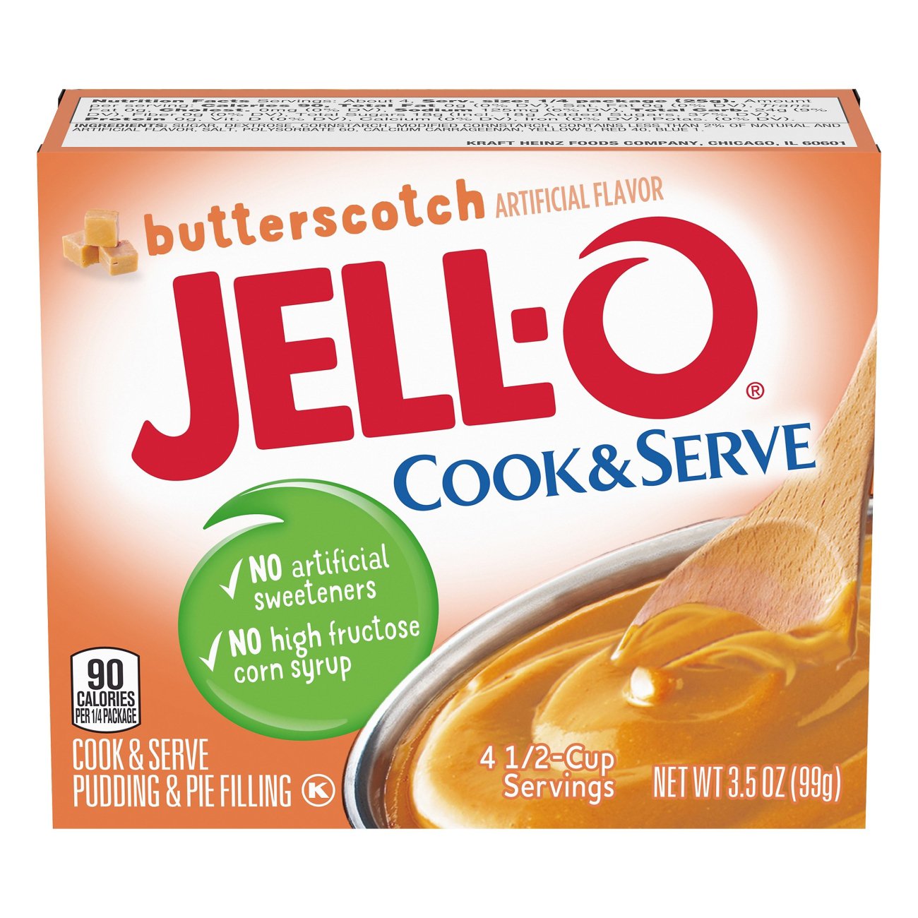 JellO Cook & Serve Butterscotch Pudding Mix Shop Pudding & Gelatin