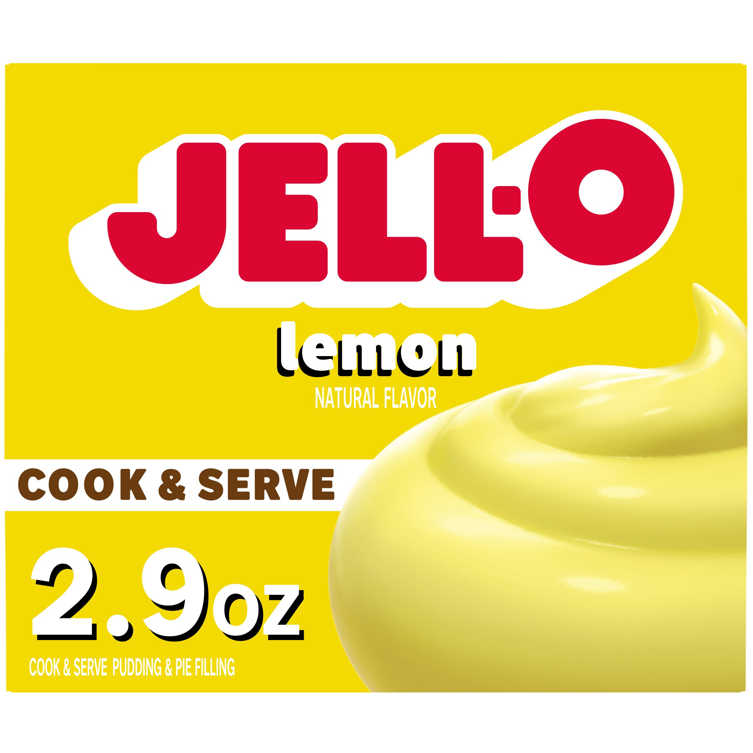 Jell-O Cook & Serve Lemon Instant Pudding - Shop Pudding & gelatin