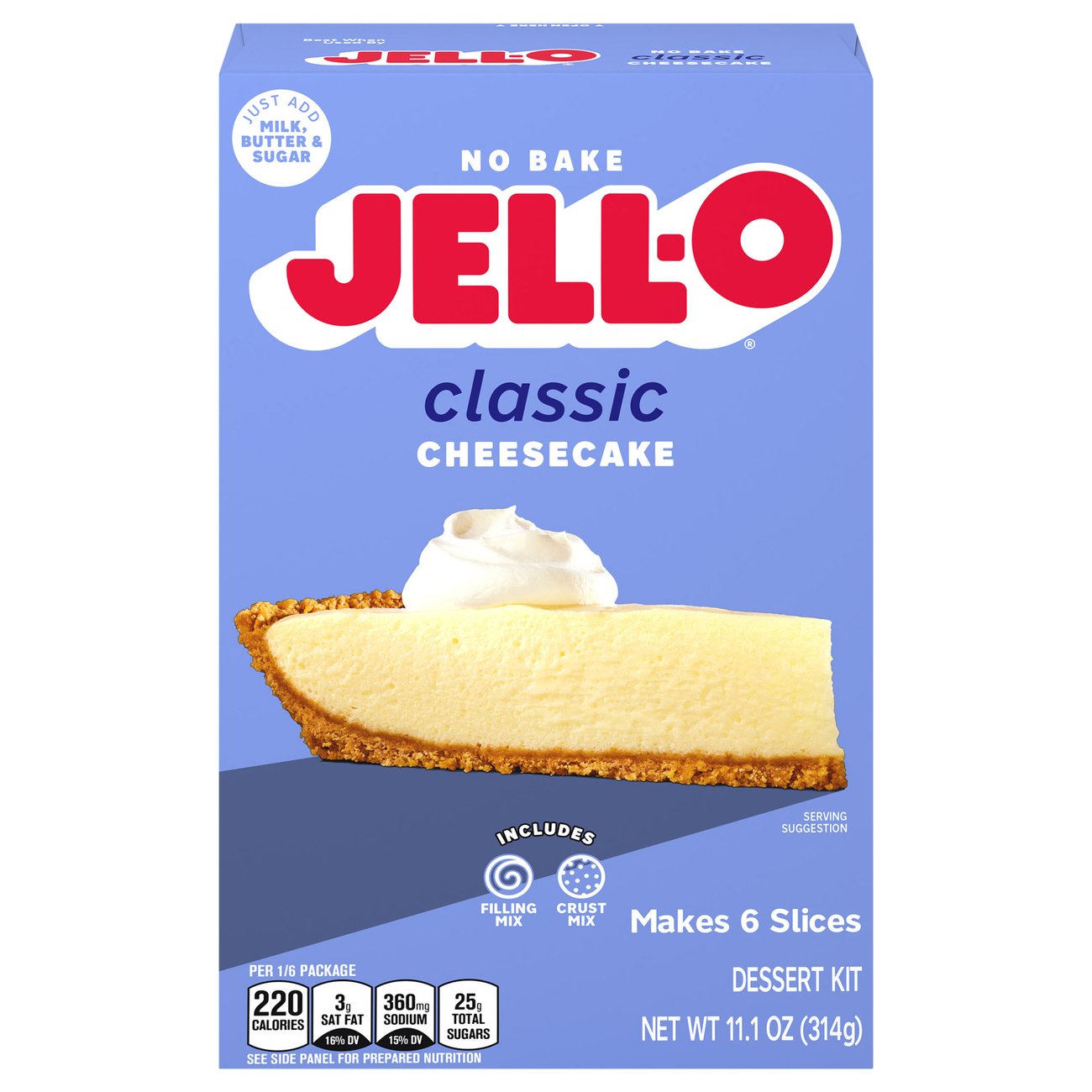 Jell O No Bake Real Cheesecake Dessert Shop Baking Mixes At H E B