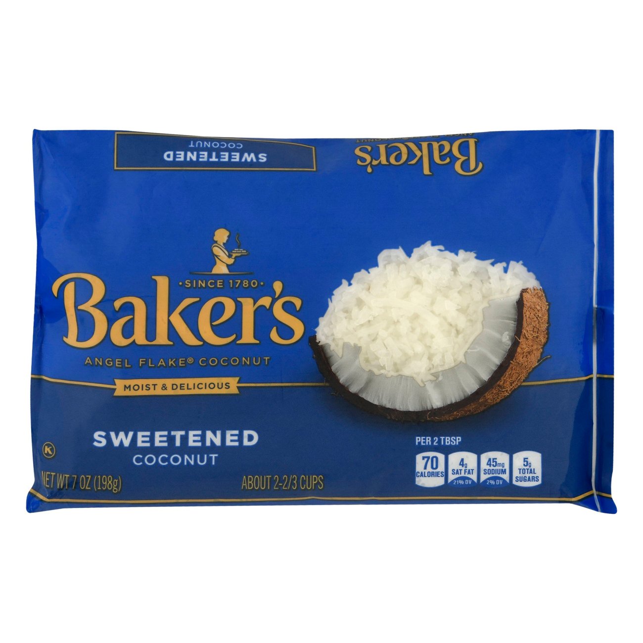 Bakers Angel Flake Sweetened Coconut Shop Coconut Flakes At H E B