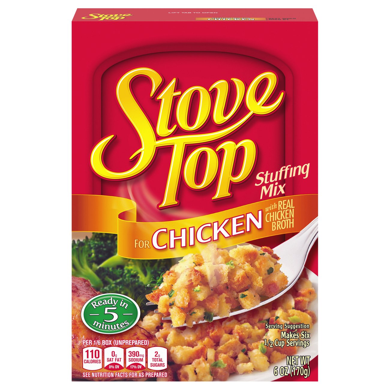 Stove Top Chicken Stuffing Mix Shop Pantry Meals At H E B