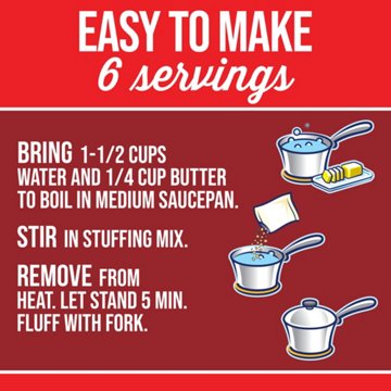 Stove Top Chicken Stuffing Cubes Mix, 6 oz