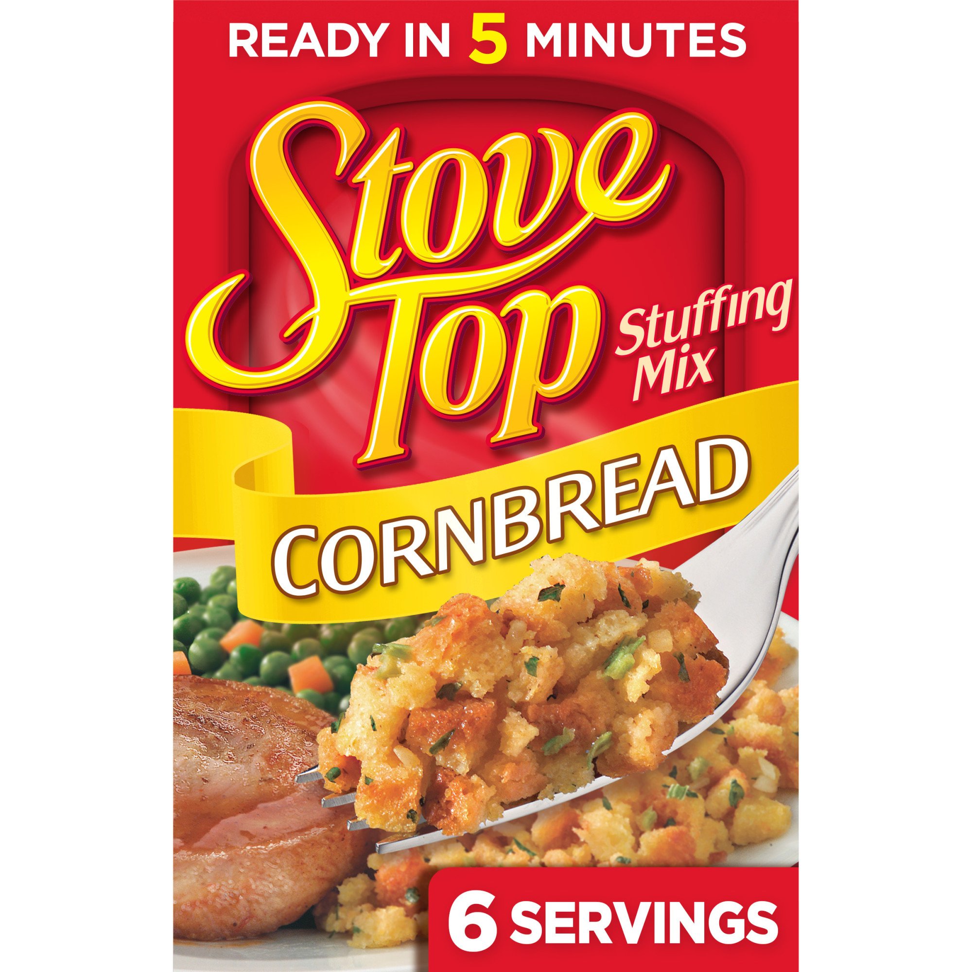 Stove Top Cornbread Stuffing Mix Shop Pantry Meals At H E B