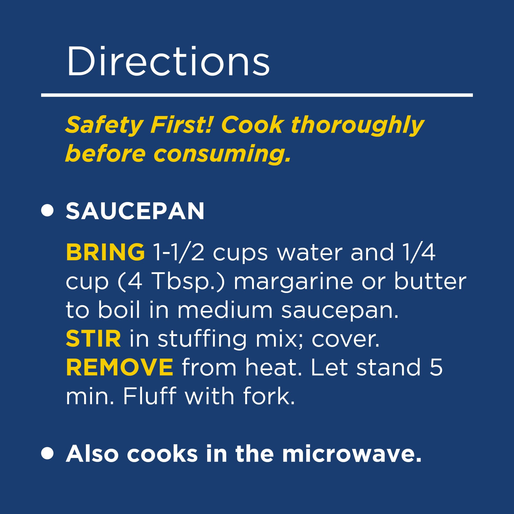 Stove Top Cornbread Stuffing Cubes Mix