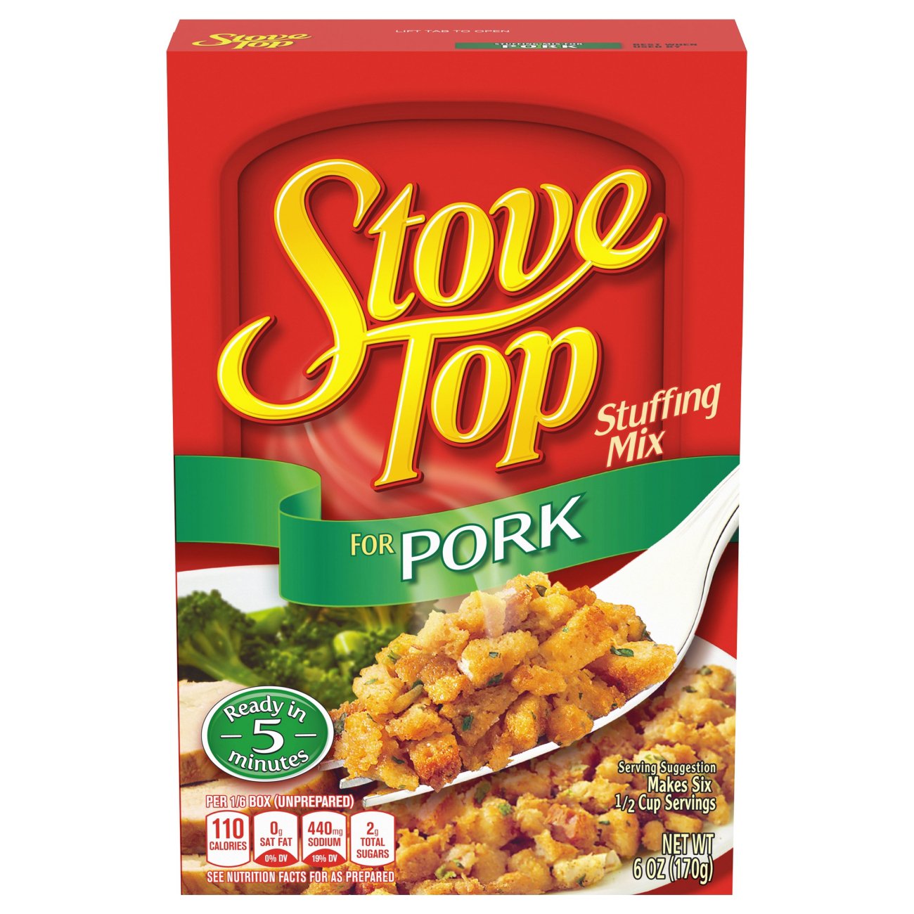 Stove Top Pork Stuffing Mix Shop Pantry Meals At H E B