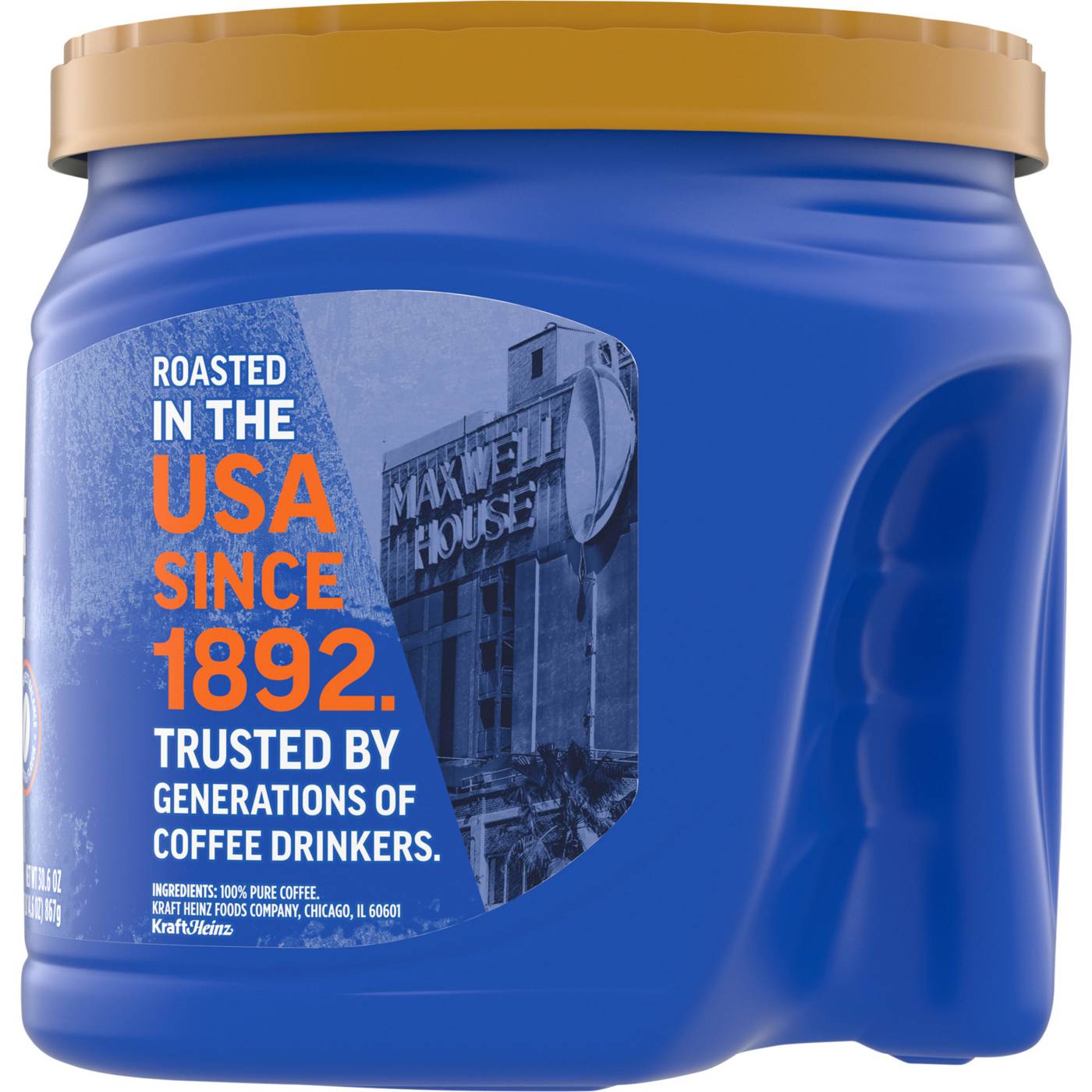Maxwell House Original Roast Ground Coffee, 27.5 oz Canister; image 5 of 13