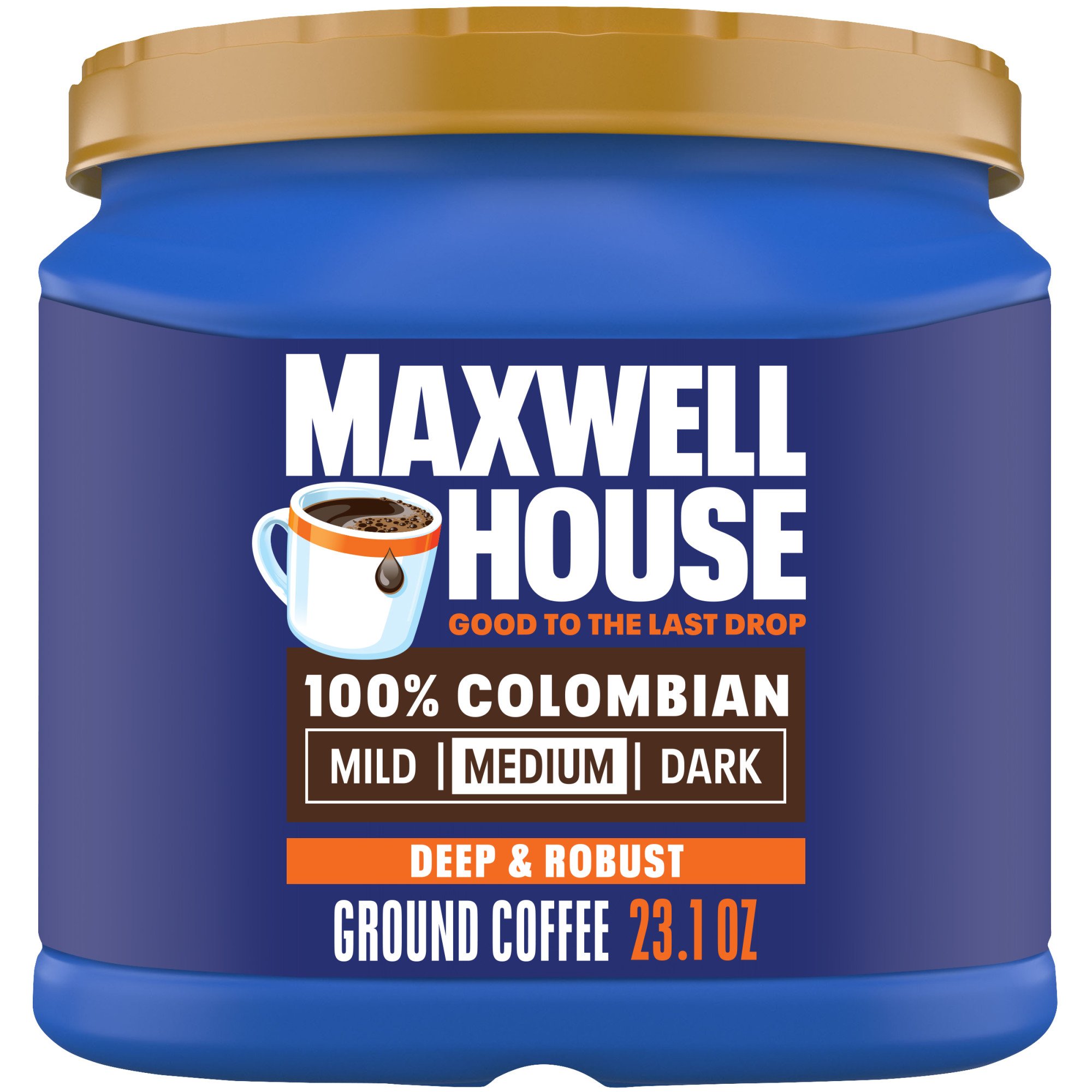 Maxwell House 100% Colombian Ground Coffee - Shop Coffee at H-E-B