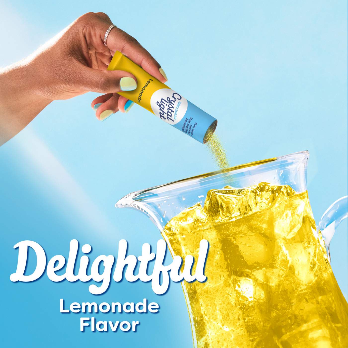 Crystal Light Lemonade Drink Mix; image 2 of 5