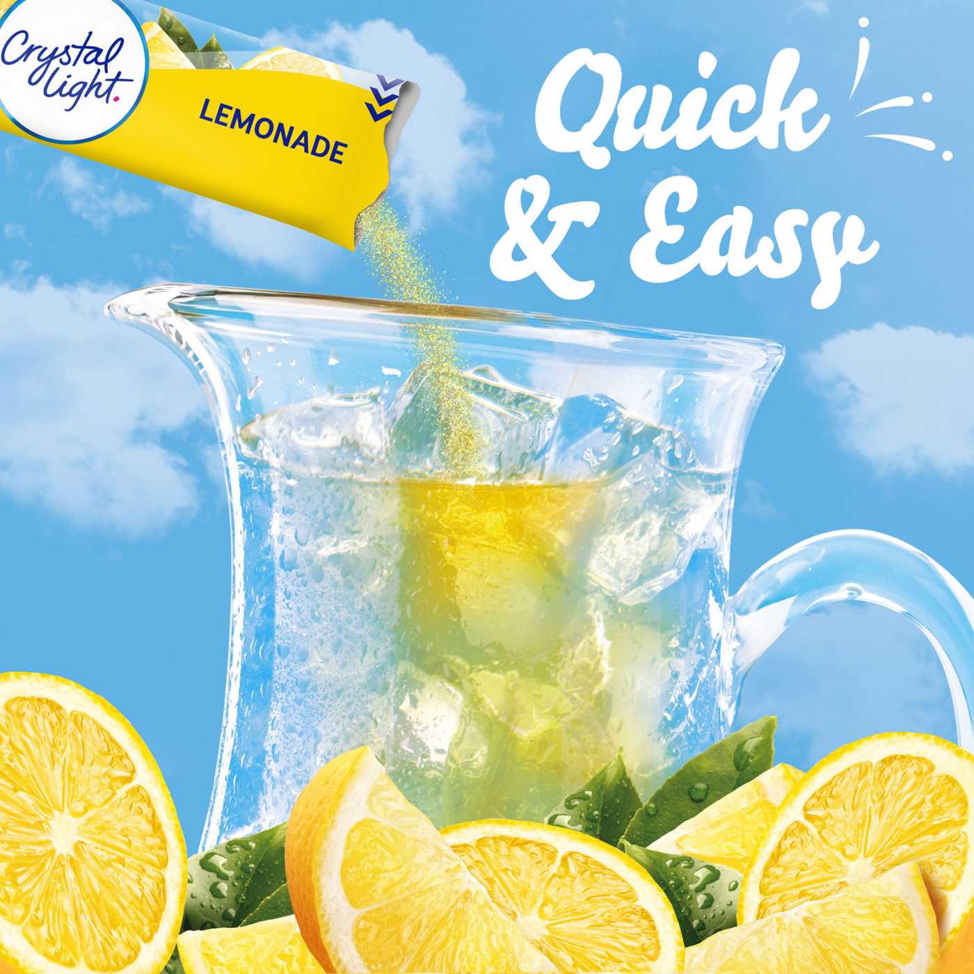 Crystal Light Lemonade Drink Mix; image 3 of 5