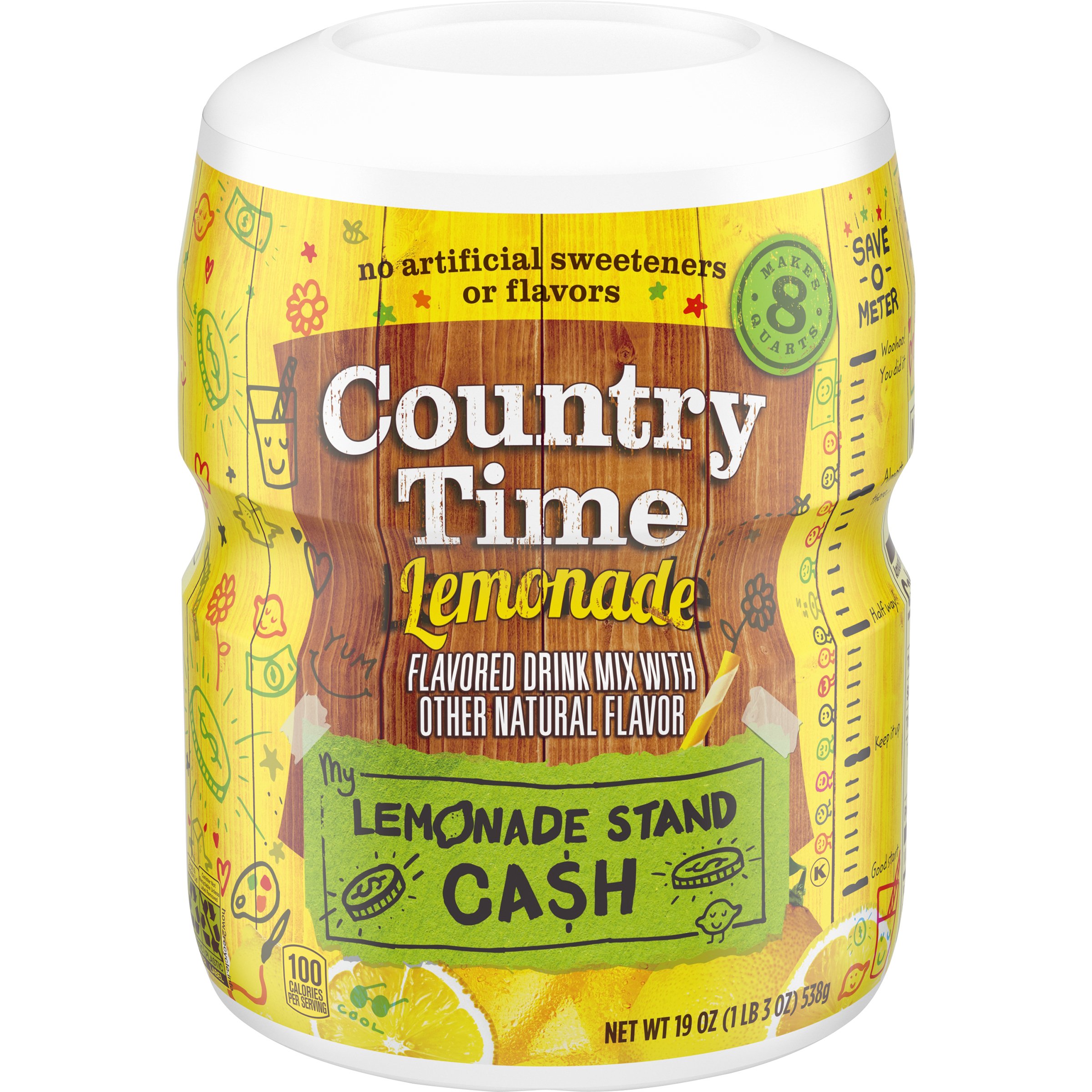 Country Time Lemonade Drink Mix Shop Mixes & Flavor Enhancers at HEB