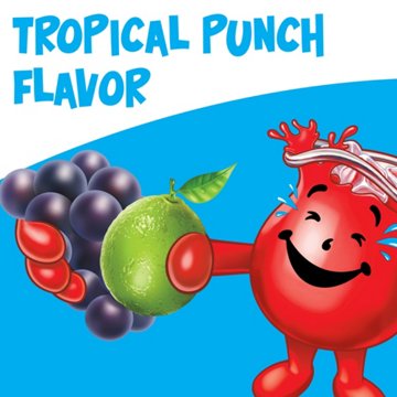 Kool-Aid Sweetened Tropical Punch Powdered Drink Mix, 19 oz