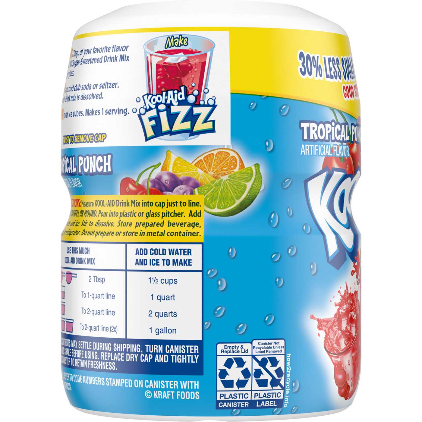 Kool-Aid Sweetened Tropical Punch Powdered Drink Mix; image 6 of 7
