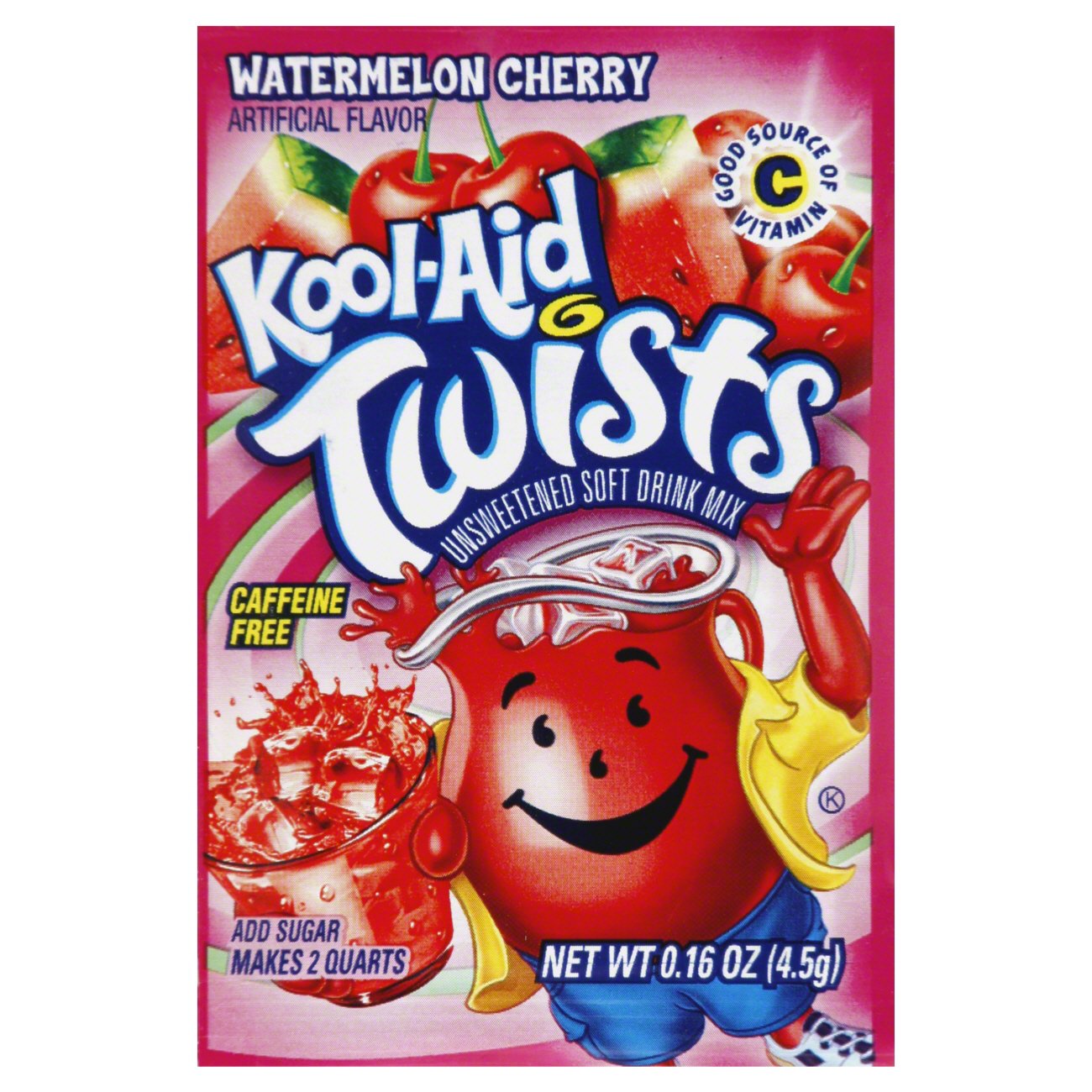 KoolAid Twists Watermelon Cherry Soft Drink Mix Shop Mixes & Flavor