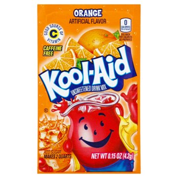 Kool-Aid Orange Unsweetened Drink Mix