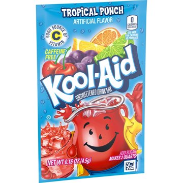 Kool-Aid Unsweetened Drink Mix Packet - Tropical Punch