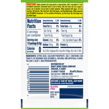 Kool-Aid Unsweetened Drink Mix Packet - Lemon Lime