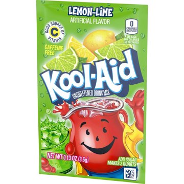 Kool-Aid Unsweetened Drink Mix Packet - Lemon Lime