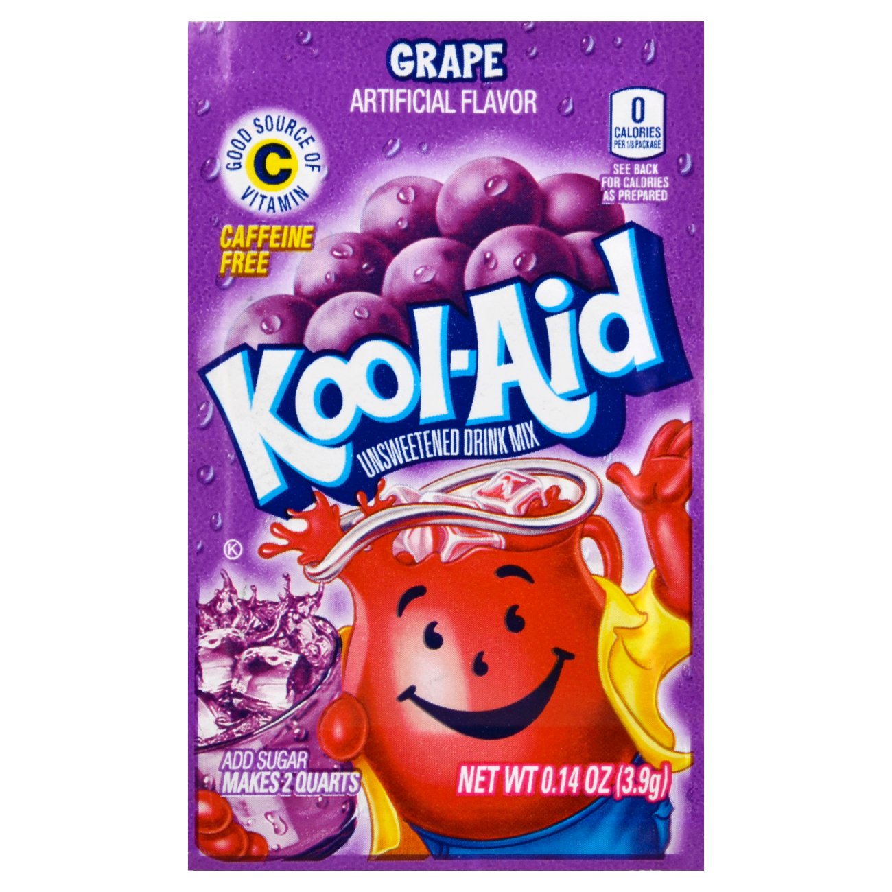 Kool-Aid Grape Unsweetened Soft Drink Mix - Shop Mixes & Flavor Enhancers  at H-E-B