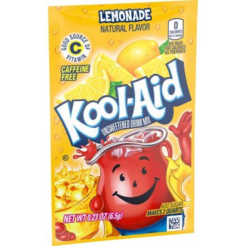 Kool-Aid Unsweetened Drink Mix Packet - Lemonade