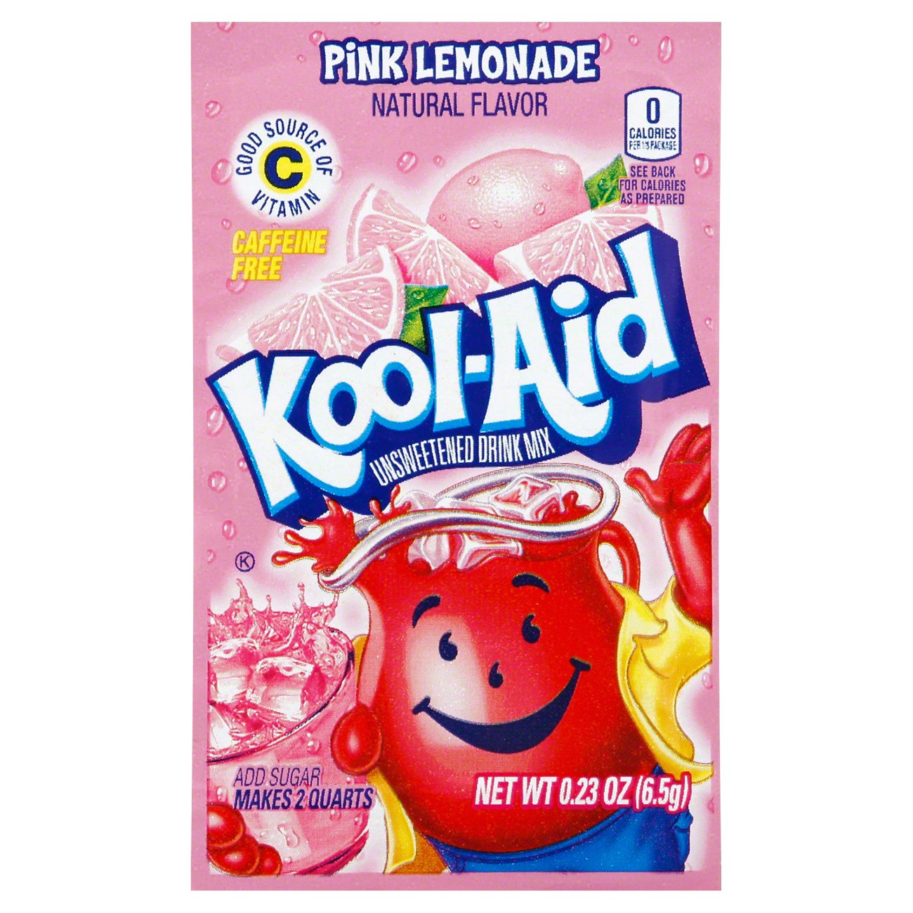 KoolAid Pink Lemonade Unsweetened Soft Drink Mix Shop Mixes & Flavor