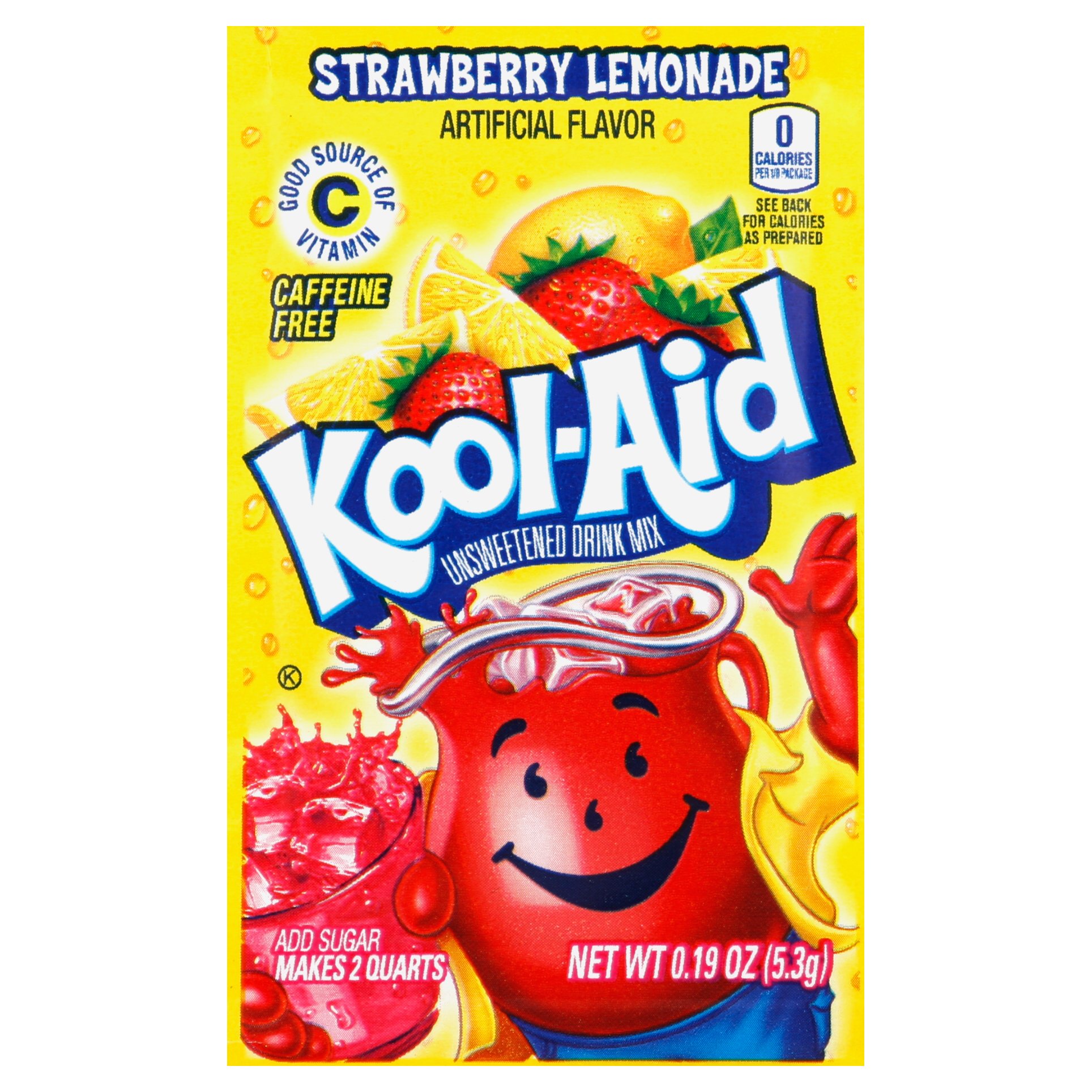 Kool-Aid Strawberry Lemonade Unsweetened Drink Mix - Shop ...