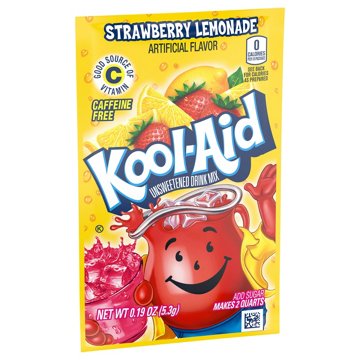 Kool-Aid Unsweetened Drink Mix Packet - Strawberry Lemonade