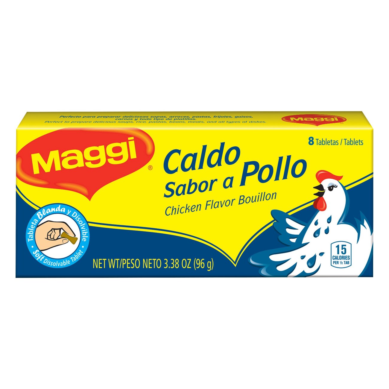 Maggi Chicken Flavor Bouillon Shop Broth & Bouillon at HEB