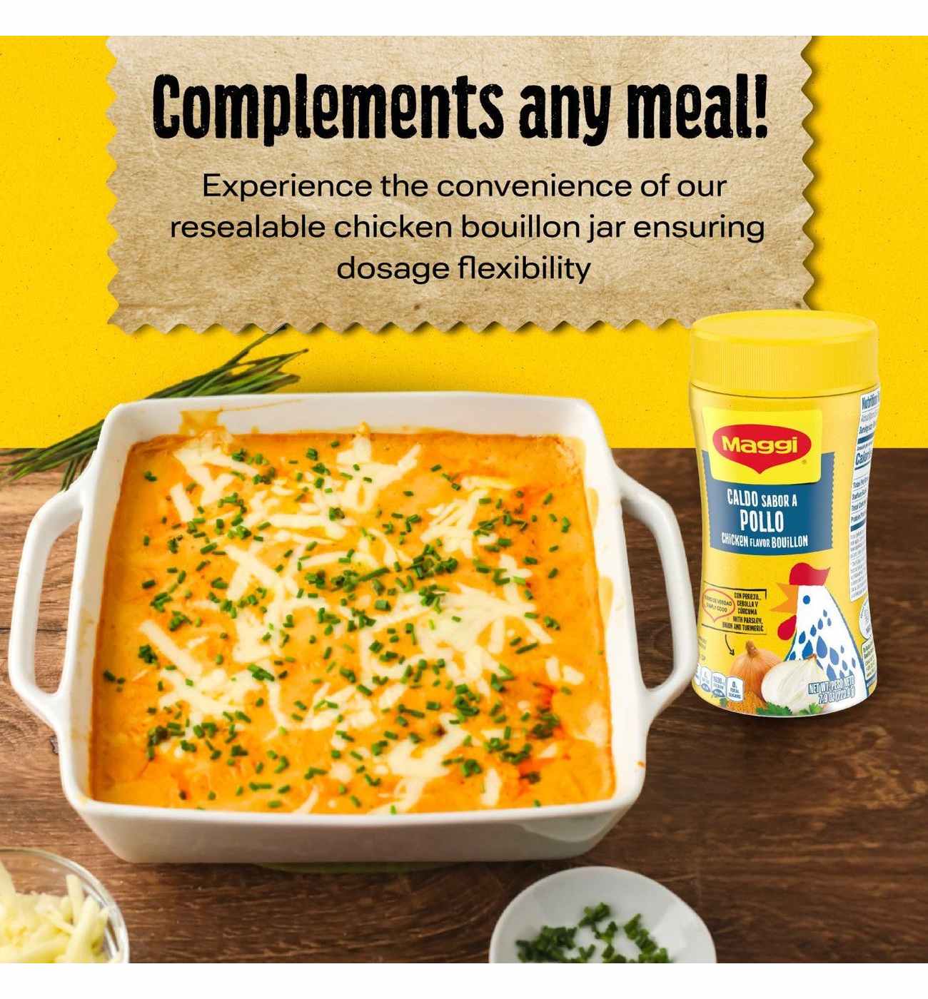 Maggi Granulated Chicken Flavor Bouillon; image 2 of 7