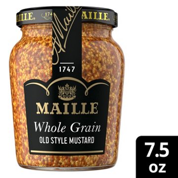 Maille Mustard Whole Grain Old Style Mustard, 7.3 Oz