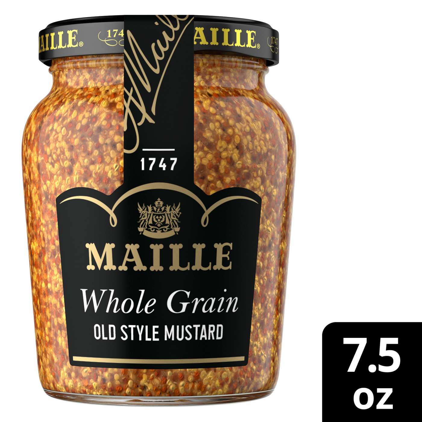 Maille Mustard Whole Grain Old Style Mustard - Shop Mustard at H-E-B