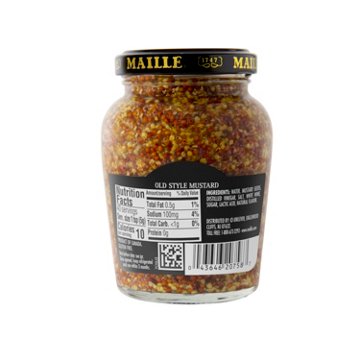 Maille Mustard Whole Grain Old Style Mustard, 7.3 Oz