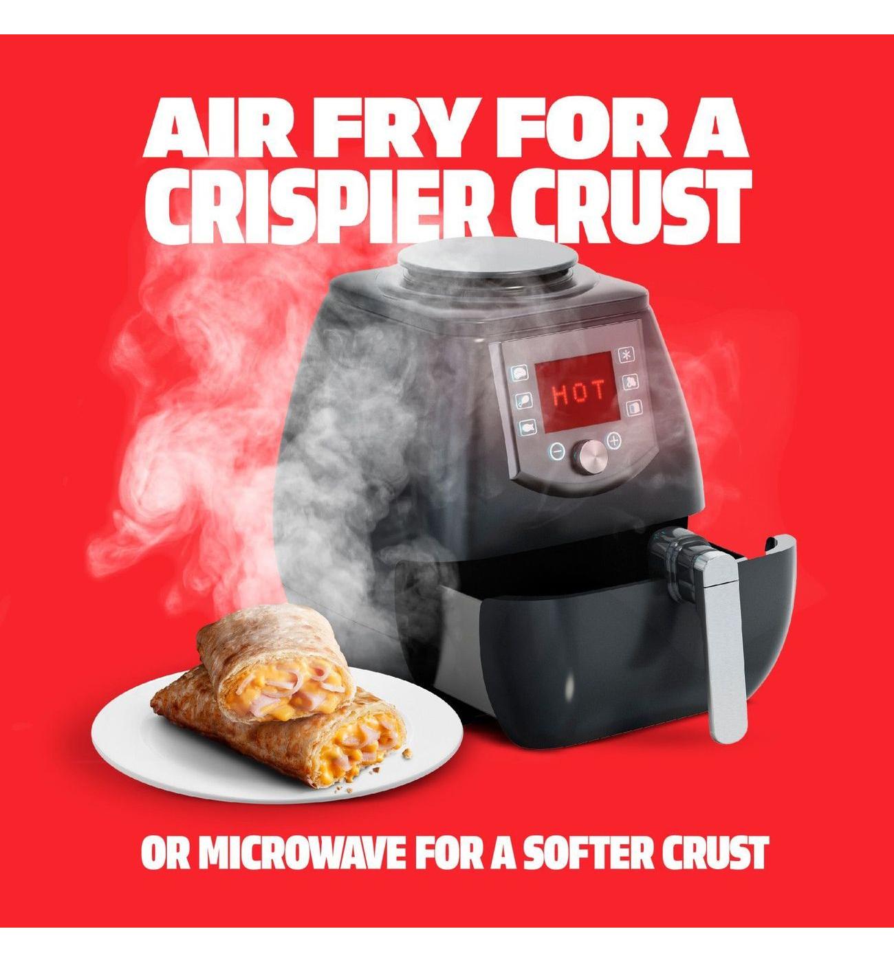 Hot Pockets Hickory Ham & Cheddar Frozen Sandwiches - Croissant Crust; image 4 of 9