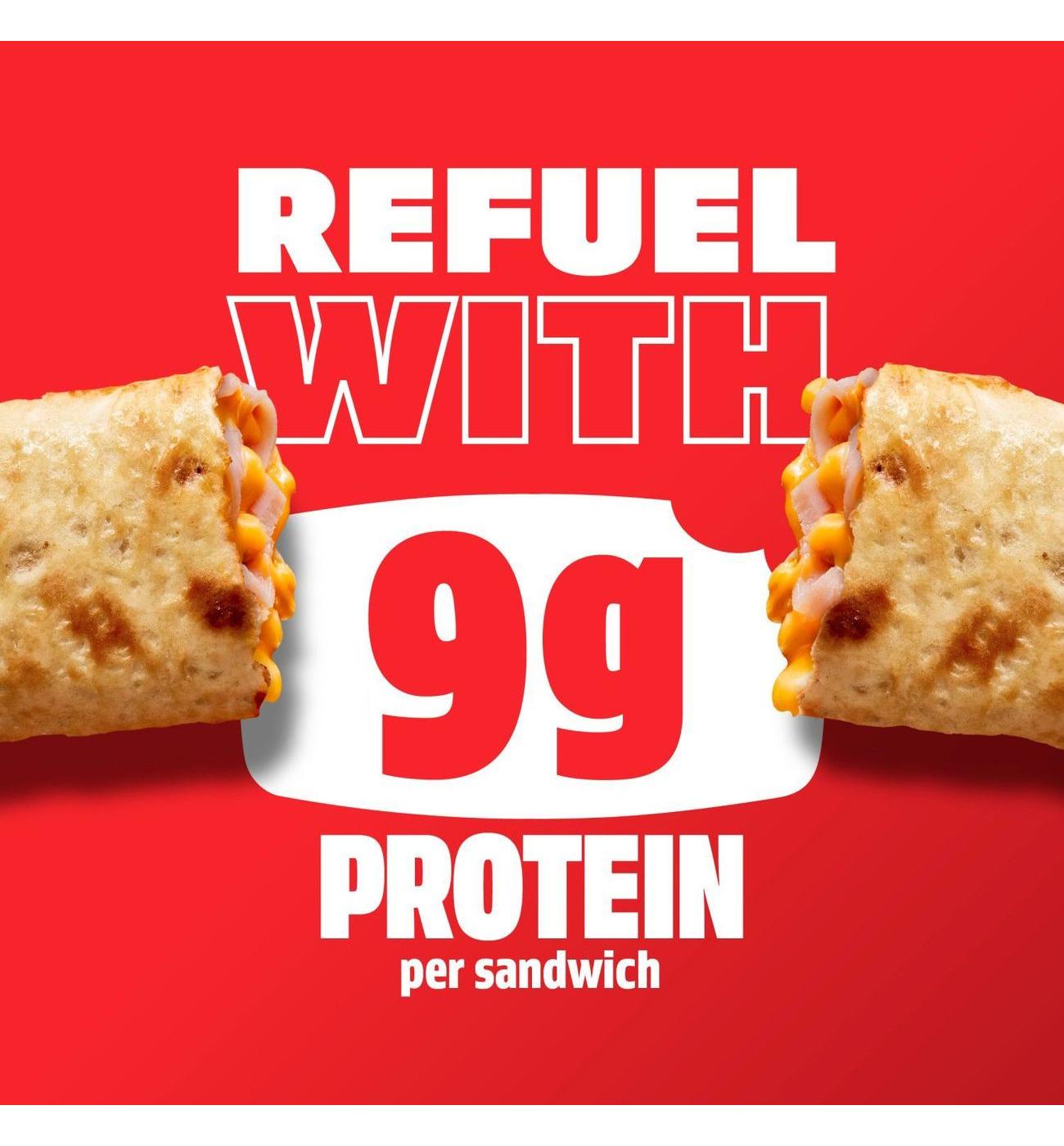 Hot Pockets Hickory Ham & Cheddar Frozen Sandwiches - Croissant Crust; image 6 of 9