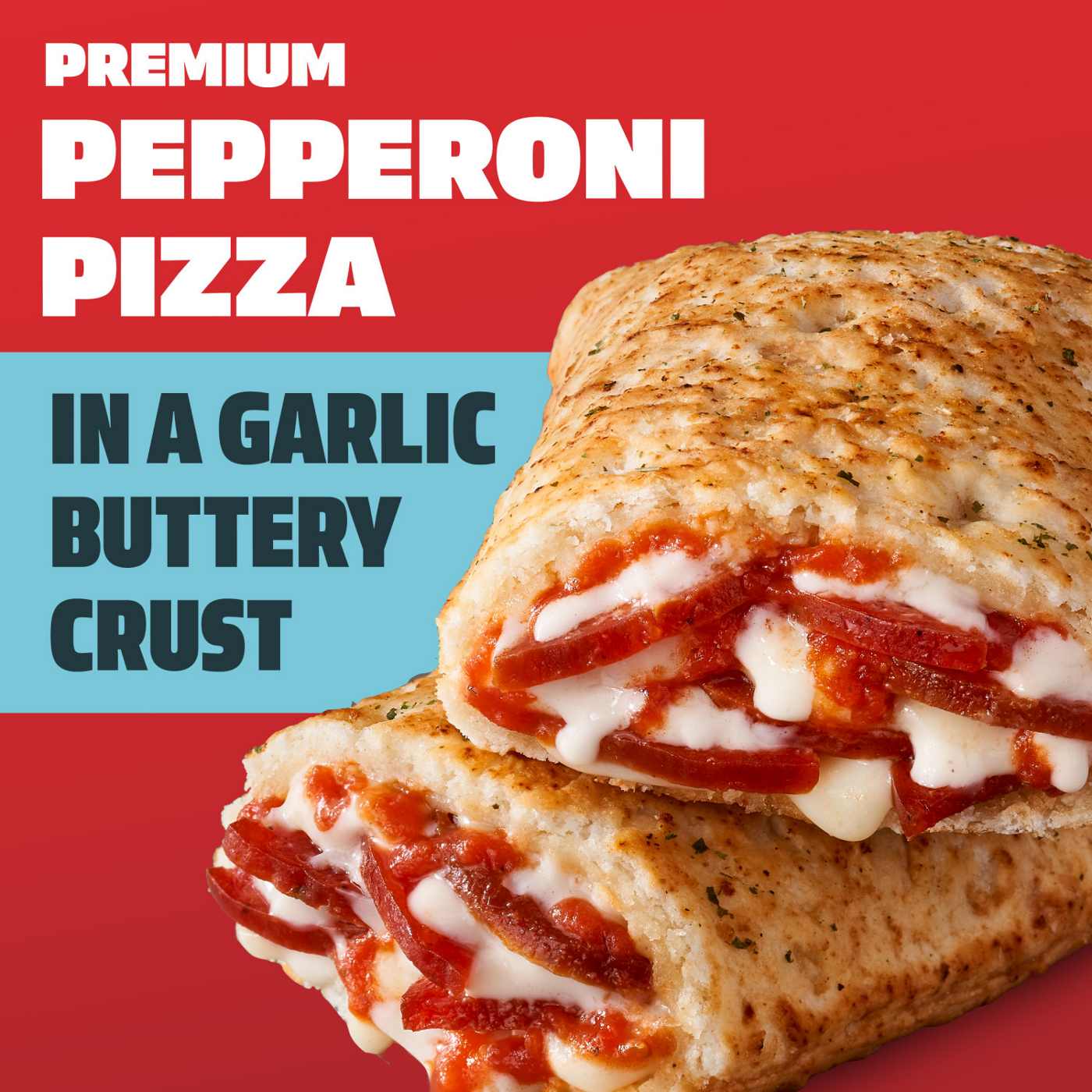 Hot Pockets Pepperoni Pizza Garlic Buttery Crust Frozen Sandwiches - Shop  Entrees & Sides at H-E-B