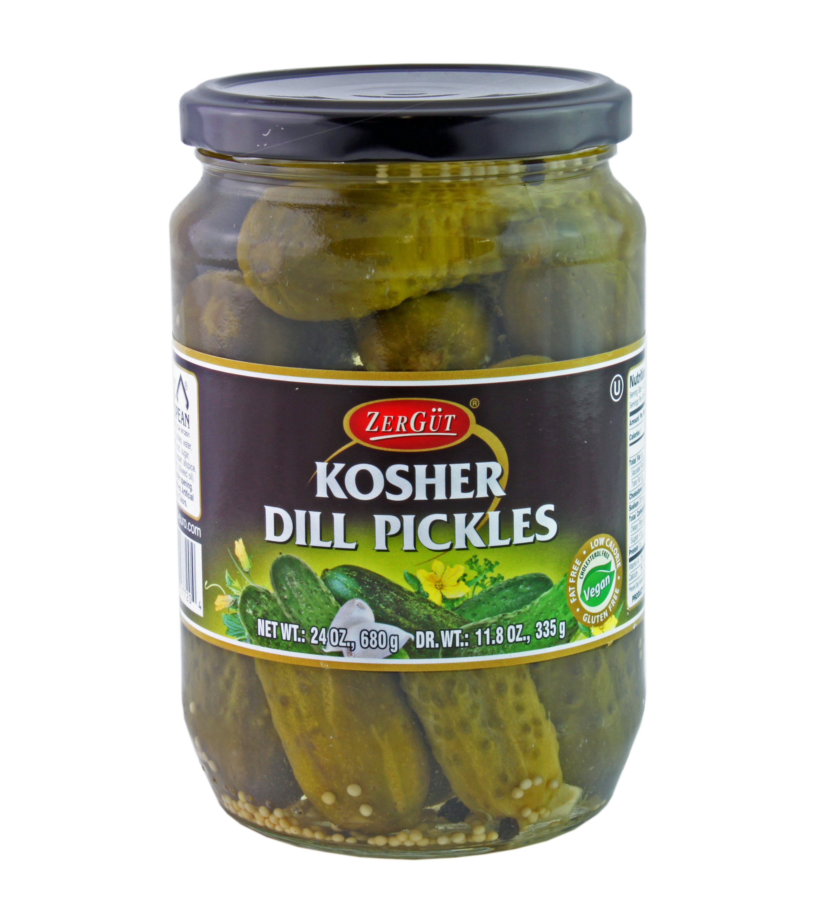 Zergut Kosher Dill Pickles Shop Vegetables at HEB