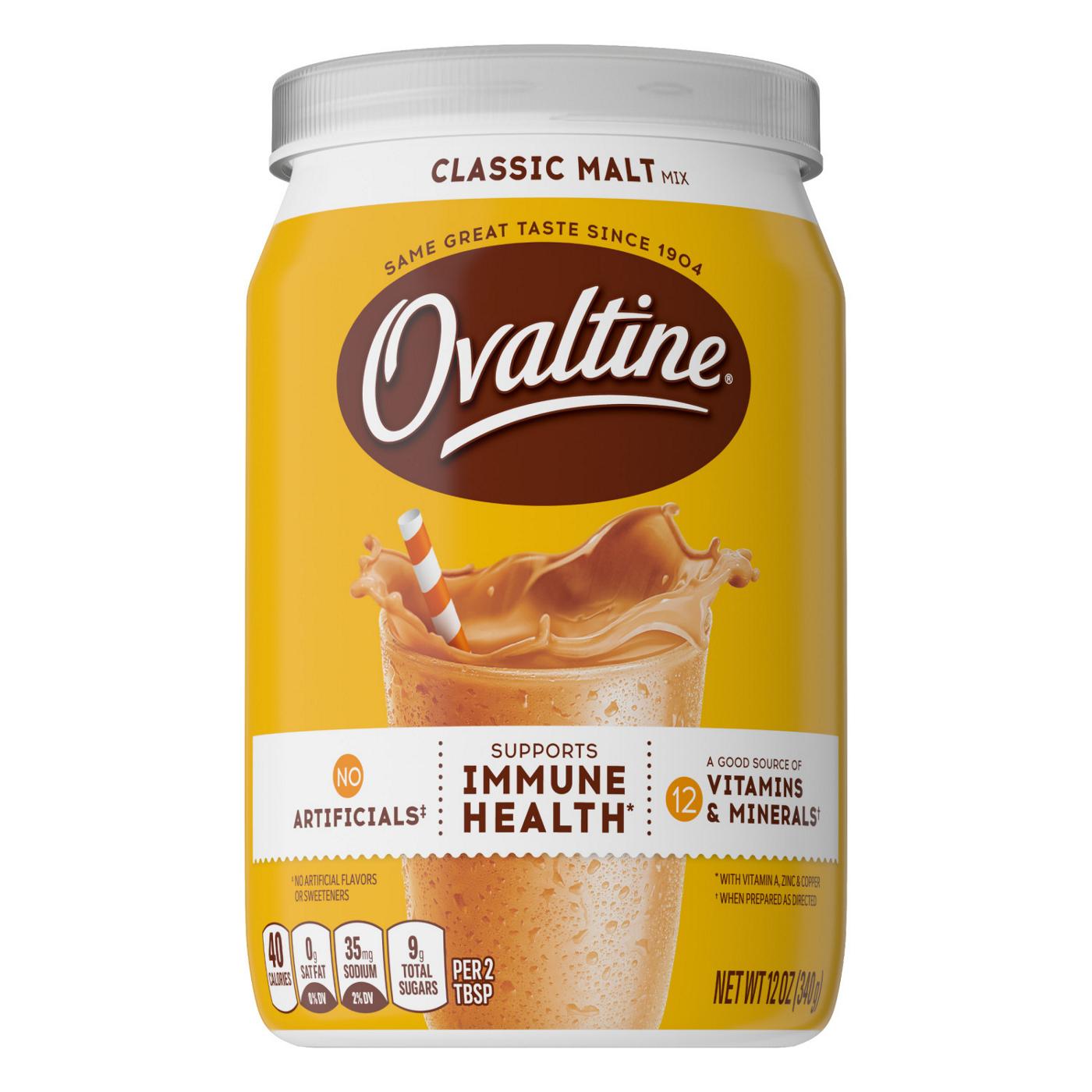 Ovaltine Classic Malt Mix; image 1 of 7