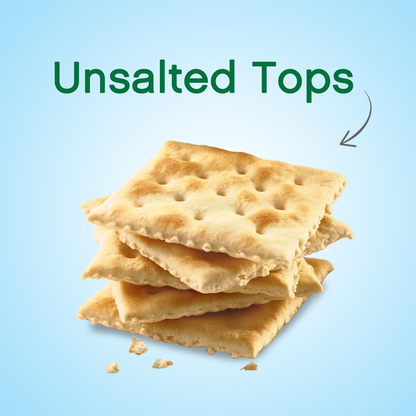 Premium Unsalted Tops Saltine Crackers; image 2 of 10